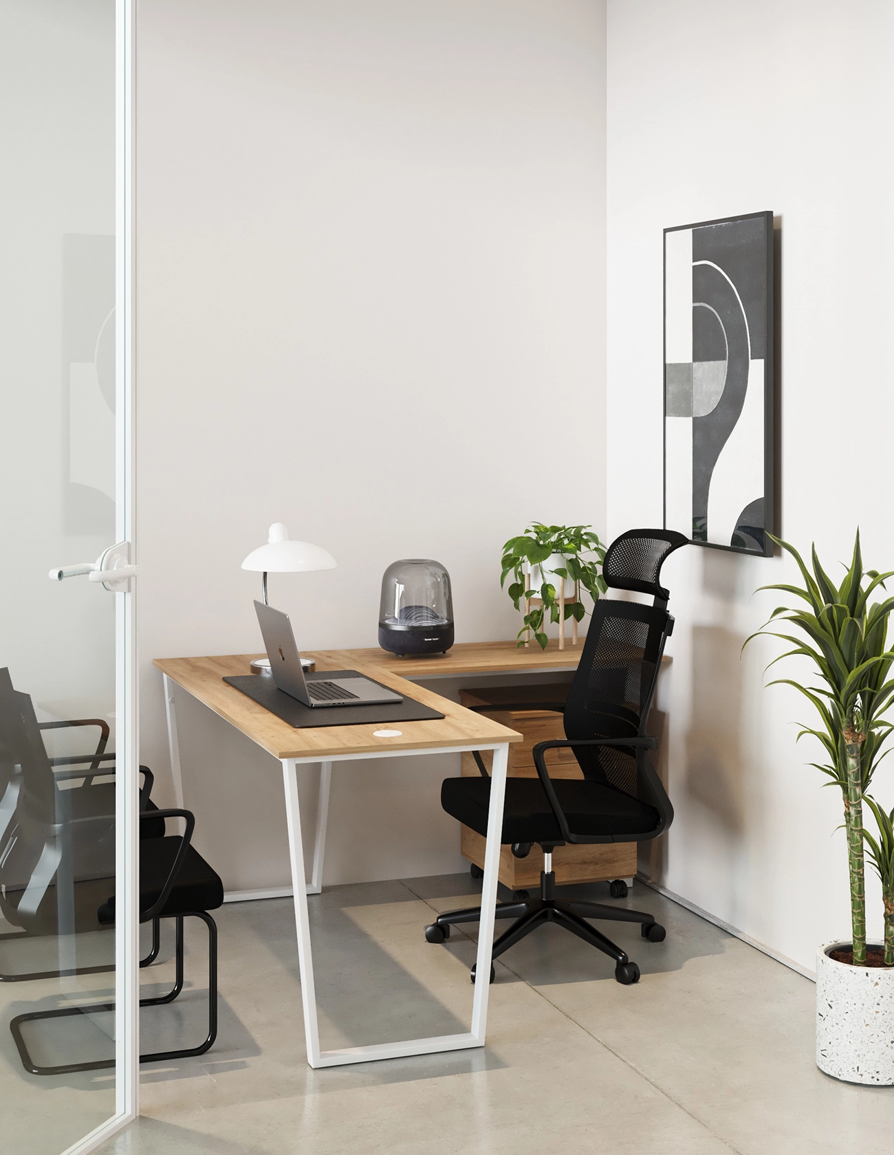 Collezione Vasari in un ambiente di lavoro