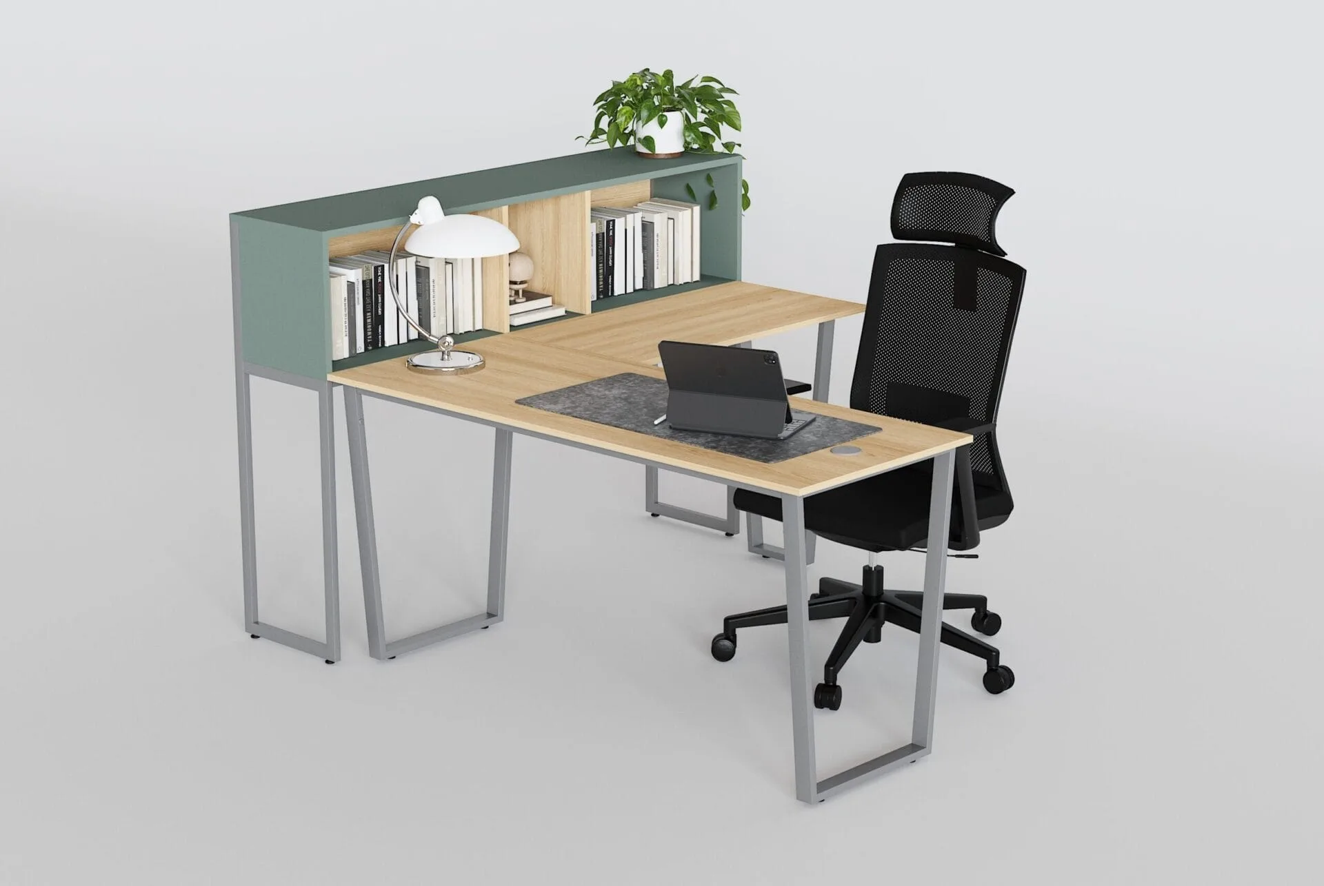 Scrivania Vasari con credenza