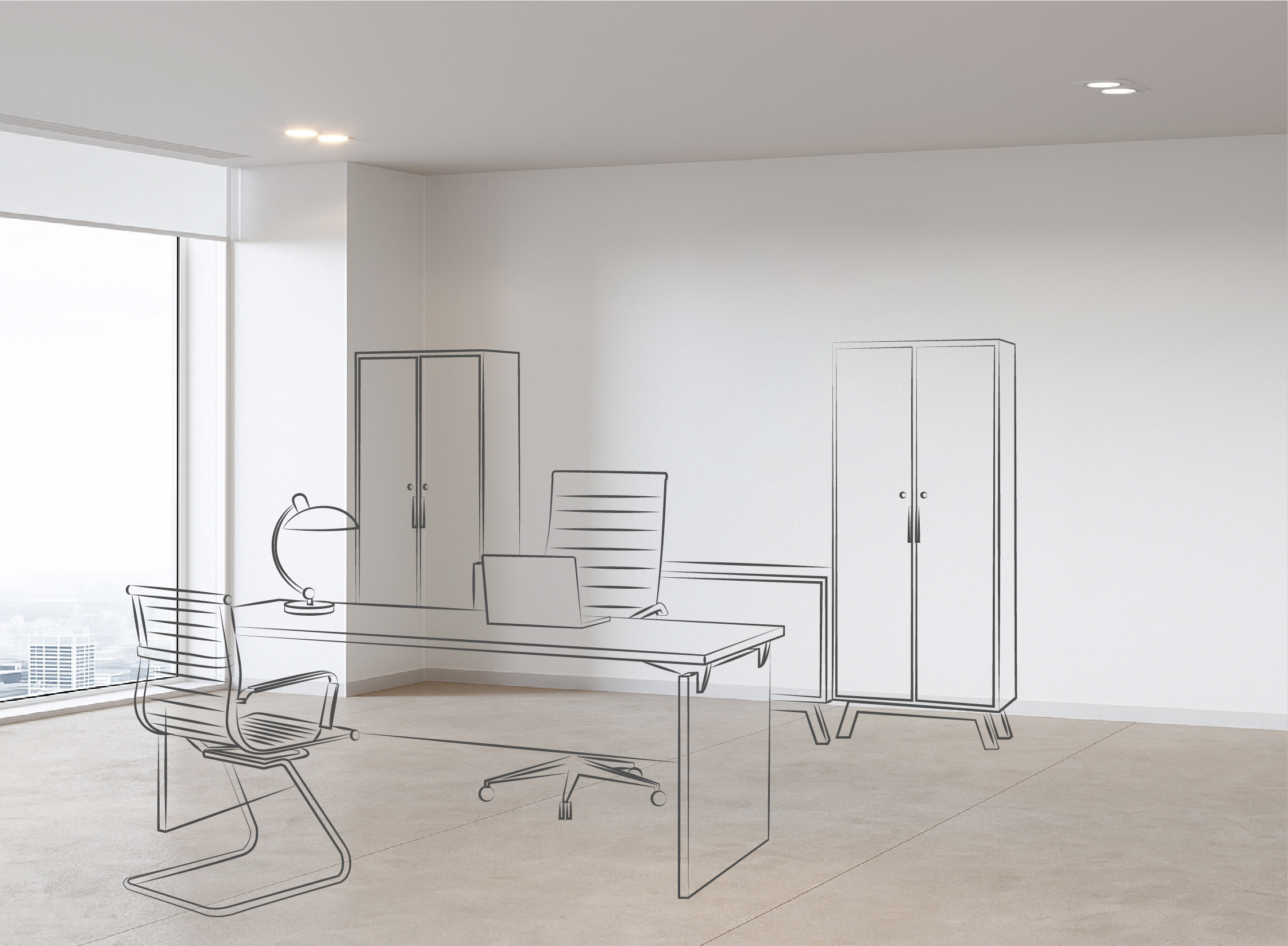 Photorealistic 3D render