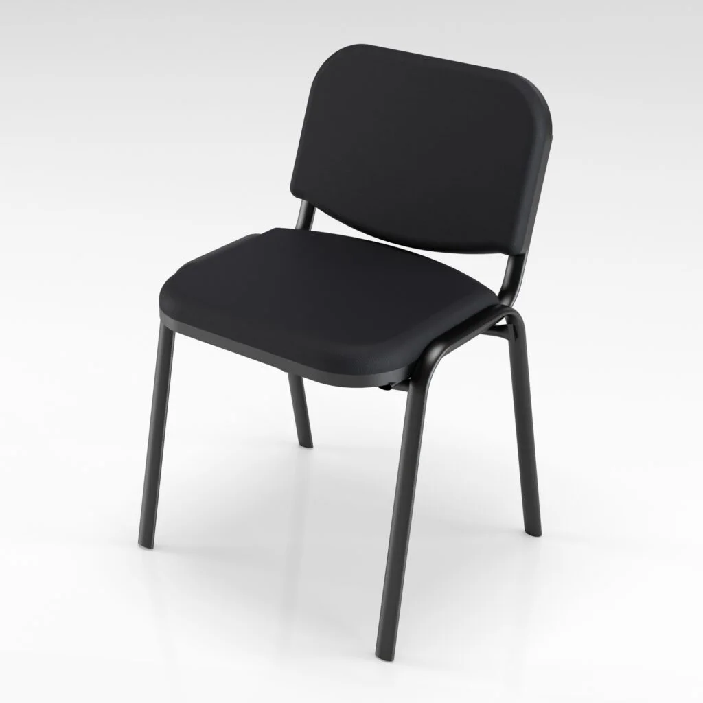 Sedia Vita imbottita in tessuto